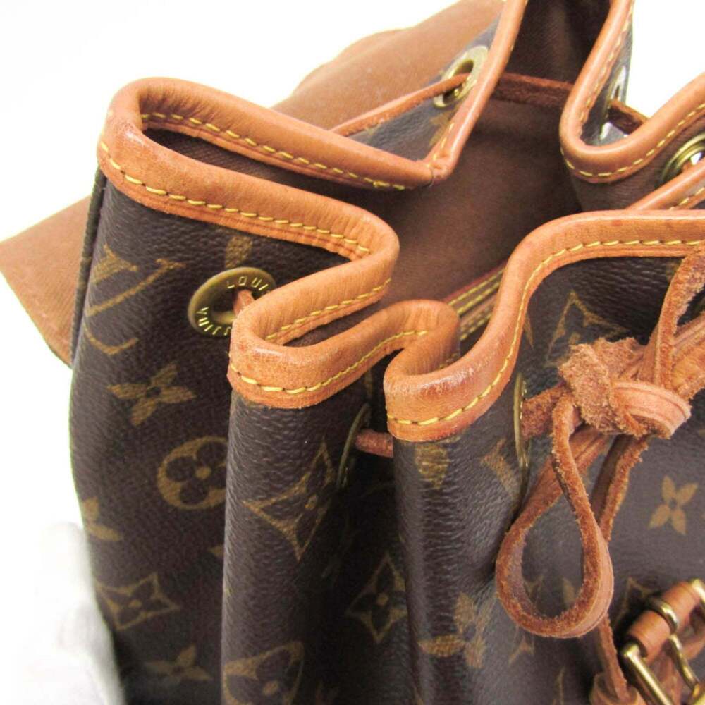LOUIS VUITTON Authentic Brown Monogram Backpack - Picture 14 of 16